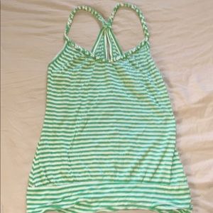 H&M Stripped Racerback Tank